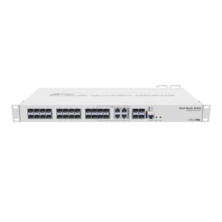 Solutii MikroTik - Cloud Router Switch 20 x SFP, 4 x SFP+, 4 x Combo (Gigabit sau SFP) - Mikrotik CRS328-4C-20S-4S+RM