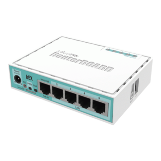 Kit Supraveghere - Router hEX, 5 x Gigabit, RouterOS L4 - Mikrotik RB750Gr3