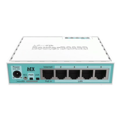 Router hEX, 5 x Gigabit, RouterOS L4 - Mikrotik RB750Gr3 [1]