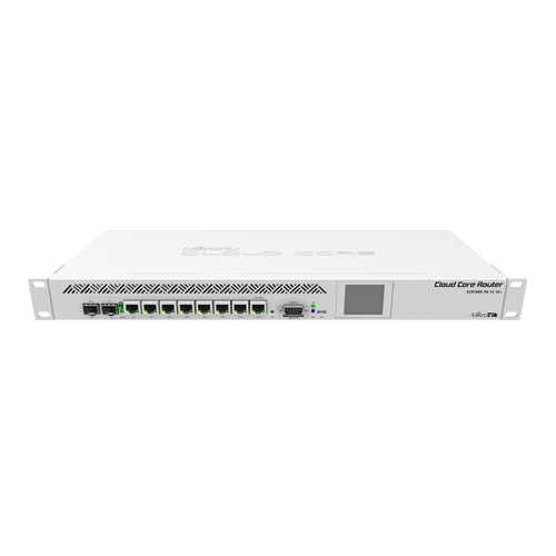 Cloud Core Router, 7 x Gigabit, 1 x combo SFP/Gigabit, 1 x SFP+, RouterOS L6, 1U - Mikrotik CCR1009-7G-1C-1S+ [1]