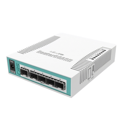 Cloud Router Switch, 5 x SFP, 1 x Combo port SFP/Gigabit - Mikrotik CRS106-1C-5S [1]