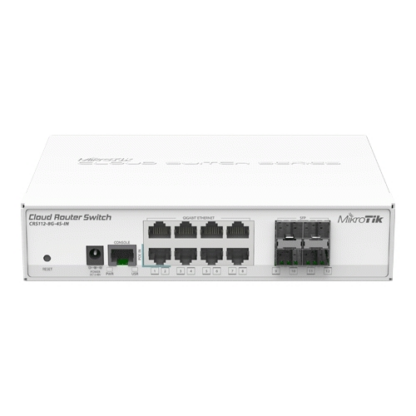 Cloud Router Switch, 8 x Gigabit, 4 x SFP 1.25 Gbps - Mikrotik CRS112-8G-4S-IN [1]
