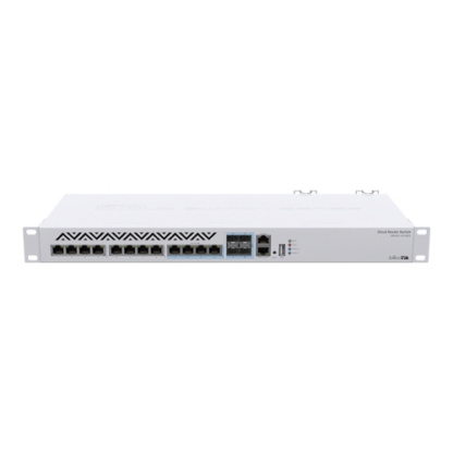 Cloud Router Switch, 8 x 10G Ethernet, 4 x 10G combo RJ45/SFP+,  - Mikrotik CRS312-4C+8XG-RM [1]