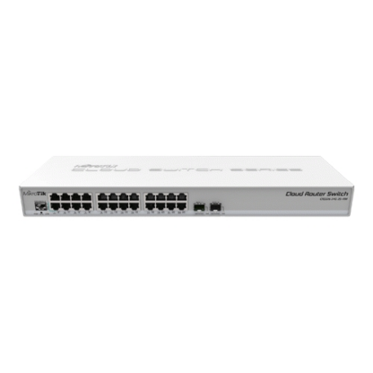 Cloud Router Switch 24 x Gigabit, 2 x SFP+, 1U - Mikrotik CRS326-24G-2S+RM [1]