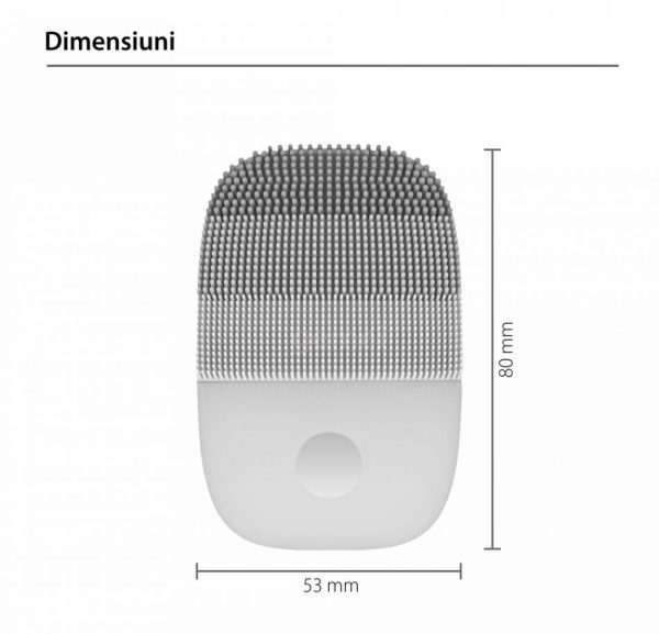 Aparat de curatare faciala si masaj Xiaomi inFace Sonic, MS2000, Waterproof IPX7, 3 Viteze, Baterie 400 mAh [1]