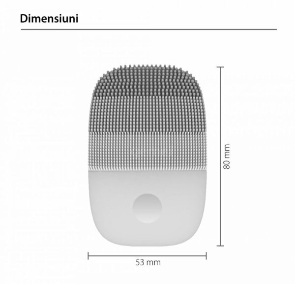 Aparat de curatare faciala si masaj Xiaomi inFace Sonic, MS2000, Waterproof IPX7, 3 Viteze, Baterie 400 mAh [1]