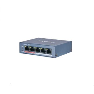Switch-uri POE - Switch POE 4 porturi Hikvision DS-3E0105P-E/M(B) fara management