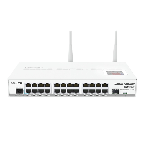 Cloud Router Switch, 24 x Gigabit, 1 x SFP, RouterOS L5 - MikroTik CRS125-24G-1S-2HnD-IN [1]