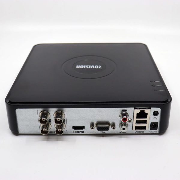 Sistem supraveghere video 4 camere exterior 2MP, 1080P full hd IR 30m,  DVR 4 canale, accesorii full, live internet