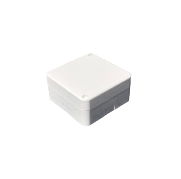 Doza derivatie patrata 100x100x50 mm pentru montaj camere supraveghere, alb [1]