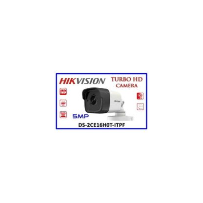 Camera AnalogHD 4 in 1, 5MP, lentila 2.8mm, IR 25m - HIKVISION DS-2CE16H0T-ITPF-2.8mm [1]