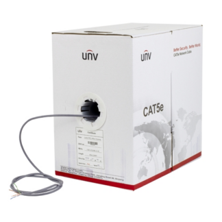 Cablu utp si ftp - Cablu UTP cat5e 0.45mm, cupru integral, cutie 305 metri - UNV CAB-LC2100B-E-IN