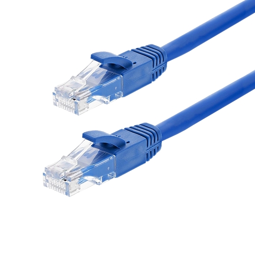 Patch cord Gigabit UTP cat6, LSZH, 0.25m, albastru - ASYTECH Networking TSY-PC-UTP6-025M-B [1]