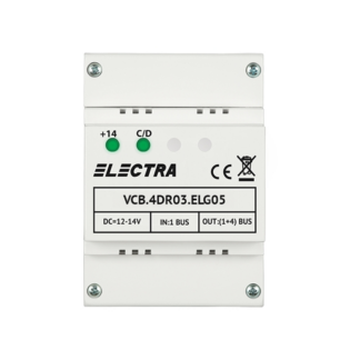 Accesorii interfoane - Doza derivatie video 4 iesiri pentru EXPERT, G3 - ELECTRA VCB.4DR03.ELG05