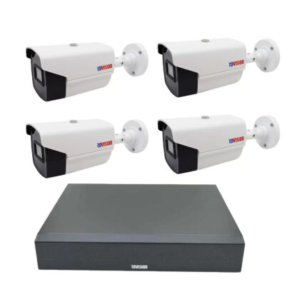 Sistem supraveghere video basic 4 camere Rovision oem Hikvision 2MP, full hd, IR 40, DVR 4 Canale 5MP [1]