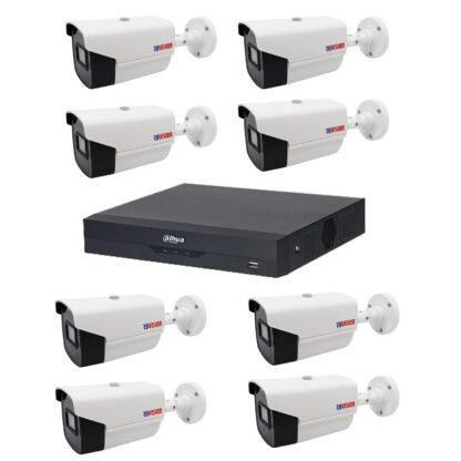 Sistem supraveghere video basic 8 camere Rovision oem Hikvision 2MP, full hd, IR40, DVR Pentabrid 8 Canale [1]