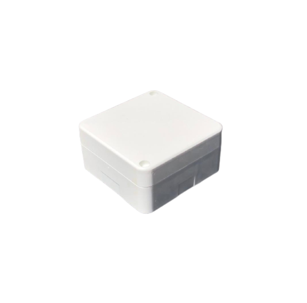 Doza derivatie patrata 100x100x50 mm pentru montaj camere supraveghere, alb [1]