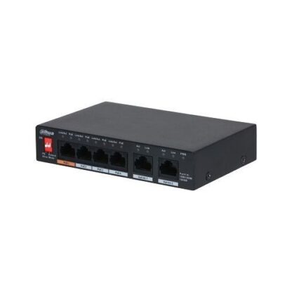 Switch 6 porturi, Dahua PFS3006-4GT-60-V2, PoE [1]