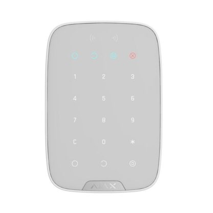 Tastatură Wireless cu cititor carduri Ajax Keypad Plus Albă [1]