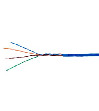 Cablu Shrack U/UTP HSEKU424P1 Cat.5e, 4x2xAWG24/1, PVC, Eca, albastru, cutie [1]