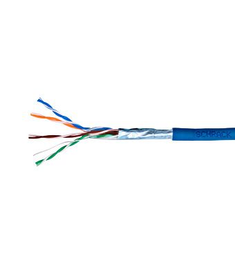 Cablu Schrack F/UTP Cat.5e, HSEKF424H1, 4x2xAWG24/1, LS0H, Eca, albastru, cutie [1]