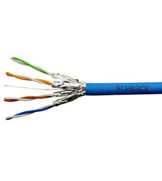 Cablu utp si ftp - Cablu Schrack U/FTP Cat.6a, HSKF423HB5, 4x2xAWG23/1, 500Mhz, LS0H, Dca, albastru