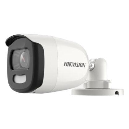 Sistem supraveghere Hikvision 2 camere 5MP ColorVU Lentila 2.8mm, lumina alba 20m, DVR 4 canale [1]