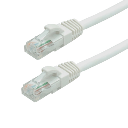 Patch cord gigabit, UTP, cat6, 0.25m, alb - ASYTECH Networking TSY-PC-UTP6-025M-W [1]