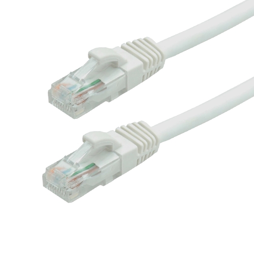 Patch cord gigabit, UTP, cat6, 0.25m, alb - ASYTECH Networking TSY-PC-UTP6-025M-W [1]
