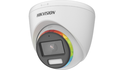 Camera de supraveghere Hikvision Turbo HD ColorVu turret DS-2CE72DF8T-FSLN 2.8mm 2MP lumina alba 40m [1]