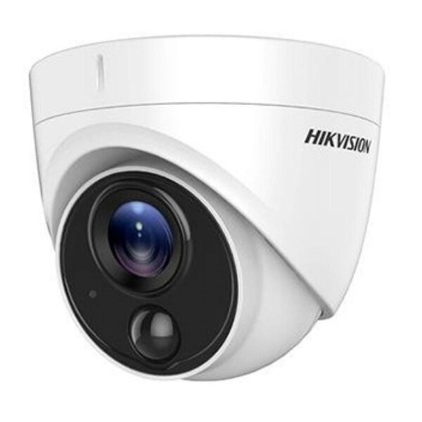 Camera supraveghere Hikvision TurboHD dome DS-2CE71H0T-PIRLPO 5MP 2.8mm IR 20m alarma vizuala cu flash de lumina alba si alarma audio [1]