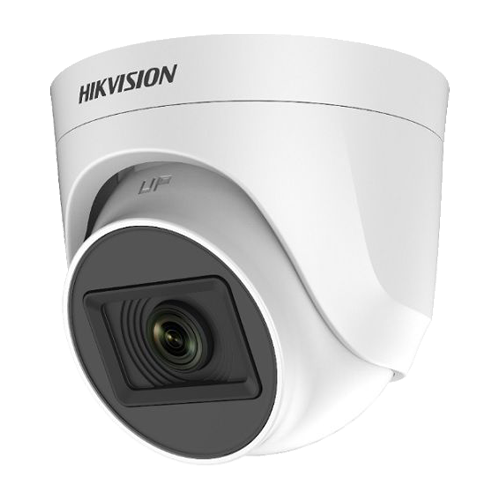 Camera supraveghere, 5 Megapixeli, 2.4mm, IR 20m - Hikvision Turbo HD turret DS-2CE76H0T-ITPF