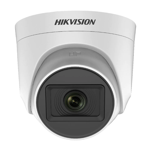 Camera supraveghere, 5 Megapixeli, 2.4mm, IR 20m - Hikvision Turbo HD turret DS-2CE76H0T-ITPF - 1 | YEO