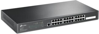 Switch TP-Link JetStream cu management | 24× porturi Gigabit L2+ și 4× sloturi SFP TL-SG3428 Switch TP-Link JetStream cu management | 24× porturi Gigabit L2+ și 4× sloturi SFP TL-SG3428