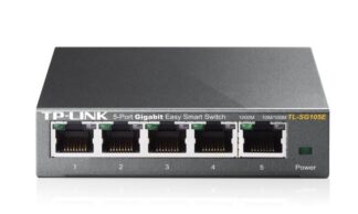 Switch TP-Link TL-SG105E, 5 porturi Gigabit, Desktop, Easy Smart TL-SG105E Switch TP-Link TL-SG105E, 5 porturi Gigabit, Desktop, Easy Smart TL-SG105E