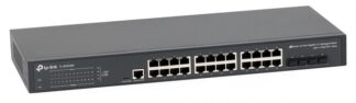 Switch TP-Link JetStream cu management | 4× Porturi Gigabit L2+ și 4× Sloturi 10GE SFP+ TL-SG3428X