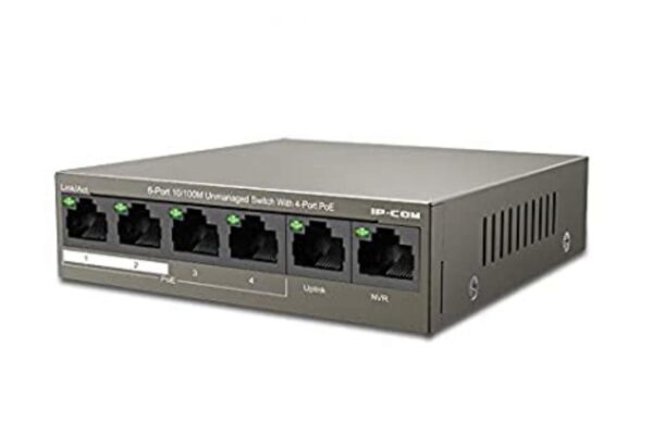 Switch IP-COM F1106P-4-63W, 6 Port. 10/100 Mbps [1]