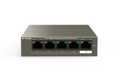 Switch IP-COM G1105P-4-63W, 5 Port, 10/100/1000 Mbps [1]