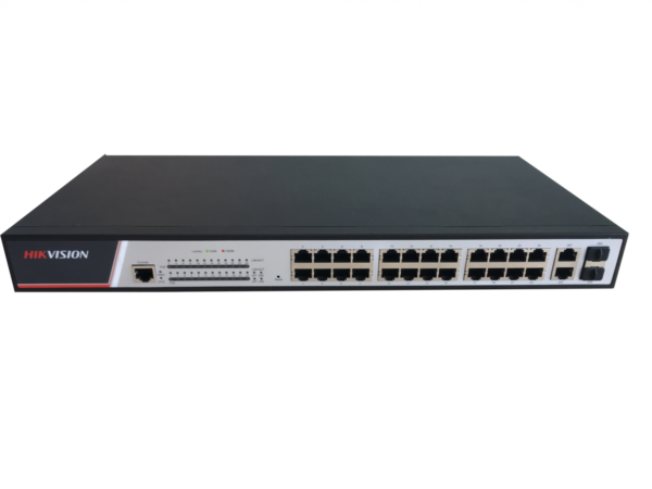 Switch 24 porturi POE Hikvision DS-3E2326P, L2, Full Managed [1]