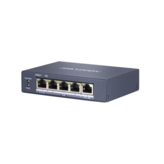 Switch 5 porturi POE Gigabit, Hikvision DS-3E0505HP-E, fara management [1]