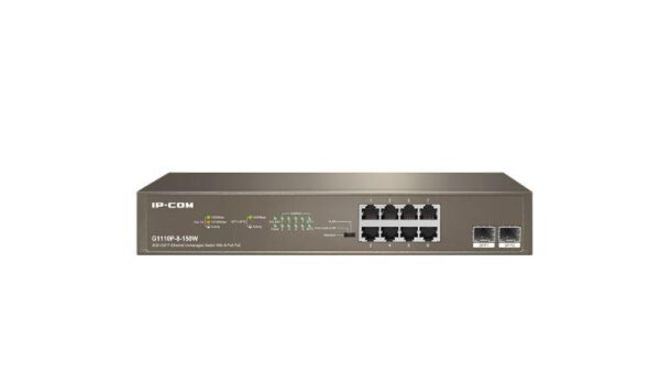 Switch Poe cu 8 Porturi +2 Sfp Gigabit IP-COM G1110P-8-150W [1]
