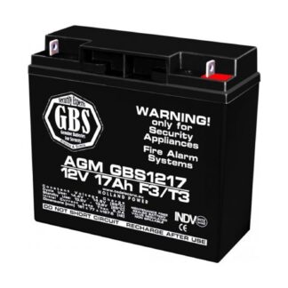 Acumulatori si baterii - Acumulator AGM VRLA 12V 17A dimensiuni 181mm x 76mm x h 167mm F3 GBS (2)
