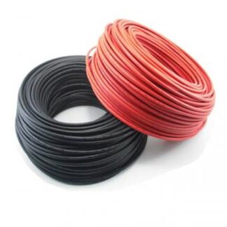 Cabluri Sisteme Fotovoltaice - Pachet 20m cablu solar 6mm rosu si negru