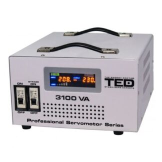Stabilizatoare de tensiune - Stabilizator retea maxim 3100VA-SVC cu servomotor TED000163