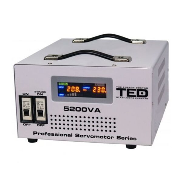 Stabilizator retea maxim 5200VA-SVC cu servomotor TED000200 [1]