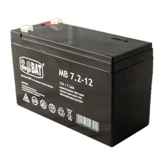 Surse alimentare - Acumulator baterie 12v 7A  fara intretinere plumb-acid  MB 7.2-12 VRLA MB7.2-12