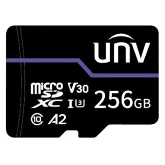 Hard Disk (HDD) - Card memorie 256GB, PURPLE CARD - UNV TF-256G-T-IN