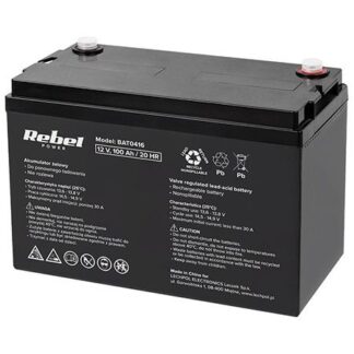 Acumulator Baterie cu Gel  12V 100AH REBEL POWER BAT0416 [1]