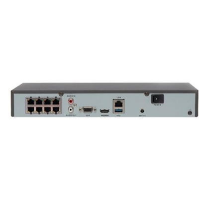 NVR 8 canale IP, Ultra HD rezolutie 4K - 8 porturi POE - HIKVISION DS-7608NI-K1-8P [1]
