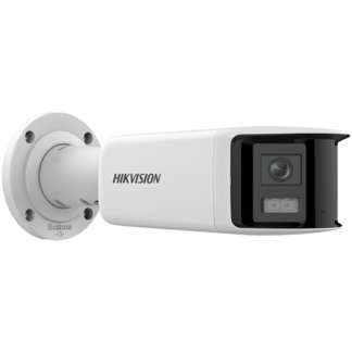 Accesorii Montaj CCTV - Camera supraveghere IP, 4MP, Panoramic view 180°, lentila 2.8mm, IR 40m, Audio, Alarma, PoE, IP67 - DarkFighter, HIKVISION DS-2CD2T46G2P-ISU-SL-2.8mm